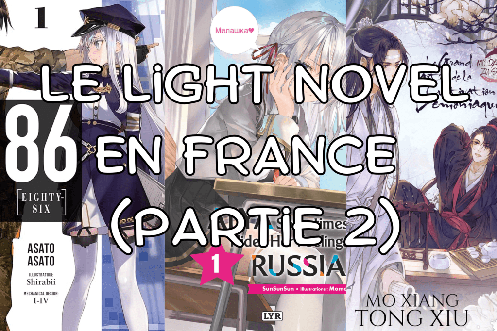 Etat des lieux du marché du light novel en France (partie 2 : analyse de&nbsp;marché)