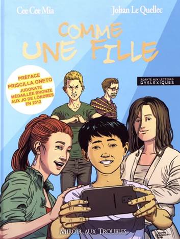 Première de couverture de la bande dessinée Comme une fille